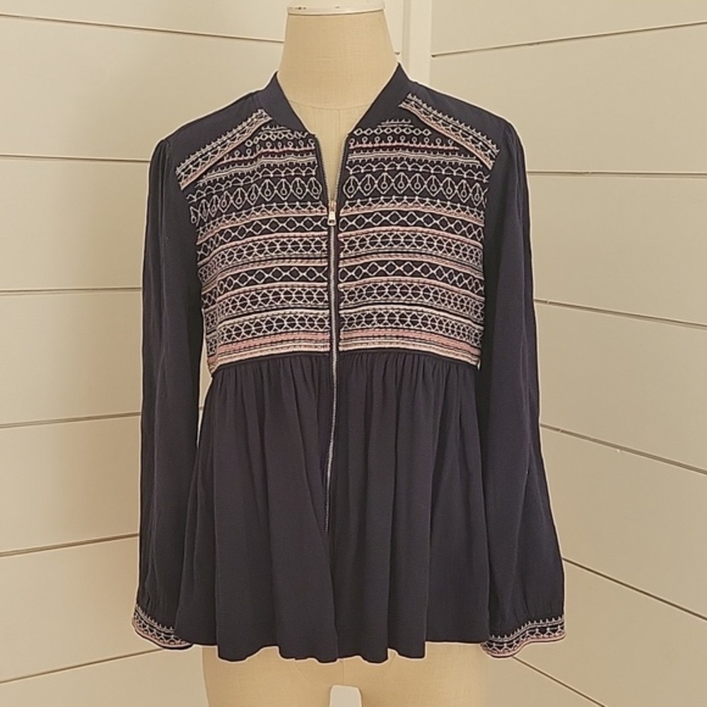 Octavia small embroidered swing jacket